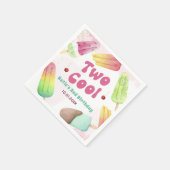 2夏クールポプシクル2ndバースデーナプキンス スタンダードカクテルナプキン (角)