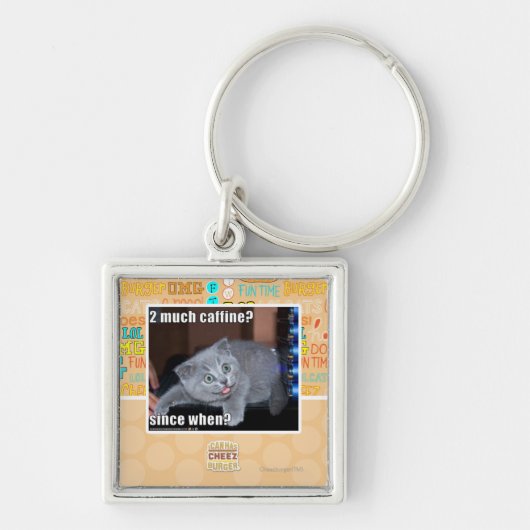 2多くのcaffineか。 キーホルダー (正面)