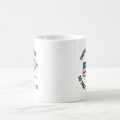 2大きいマグは味方しました コーヒーマグカップ (中央)