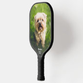 2大カッコいいきい写真あなたのカスタム文字 ピックルボールラケット (左)