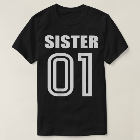 2姉妹最高の友友のBFF Clothinの友最高の人 Tシャツ (デザイン正面)