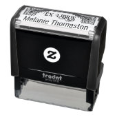 2孔雀の羽アールヌーボー元図書館 セルフインキングスタンプ (商品)