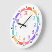 2学時 – デイドリーム ラージ壁時計 (傾斜)