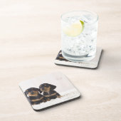 2小型ダックスフントのモデル コースター (右側)