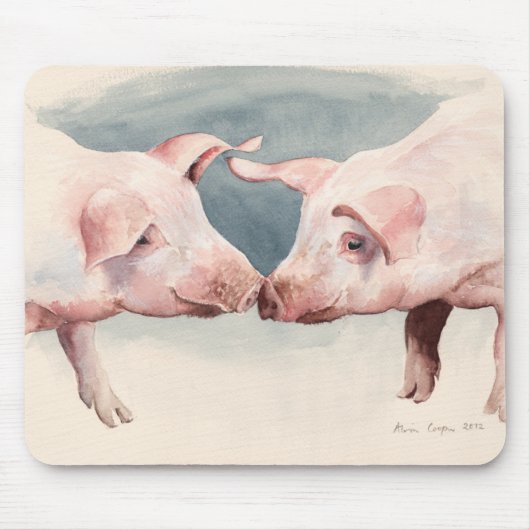 2少しPiggies 2012年 マウスパッド (正面)