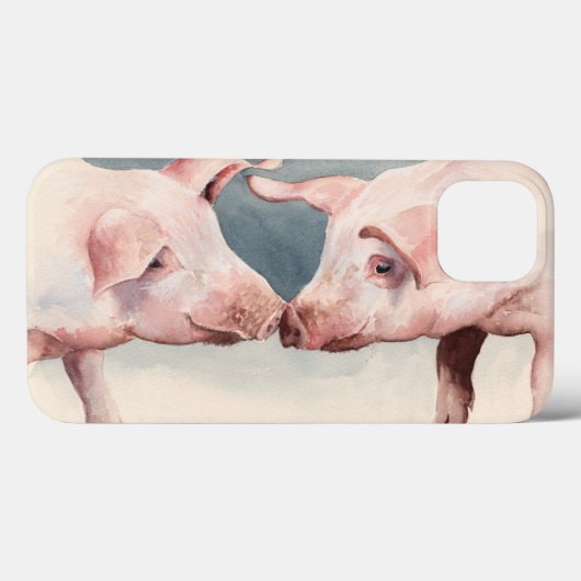 2少しPiggies 2012年 Case-Mate iPhoneケース (裏面 (横))