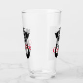 2尾マーメイドシルエットThunder_Cove タンブラーグラス (右)