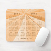 2年のカレンダー2011-2012年 マウスパッド (マウス)