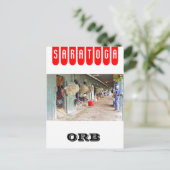 2年のダービーの勝者"Orb" ポストカード (スタンド正面)