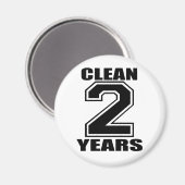 2年ぶっ黒 マグネット (正面/裏面)