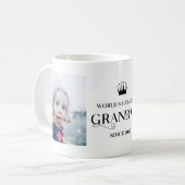 2年ぶりの世界一のおばあちゃん写真 コーヒーマグカップ (正面左)
