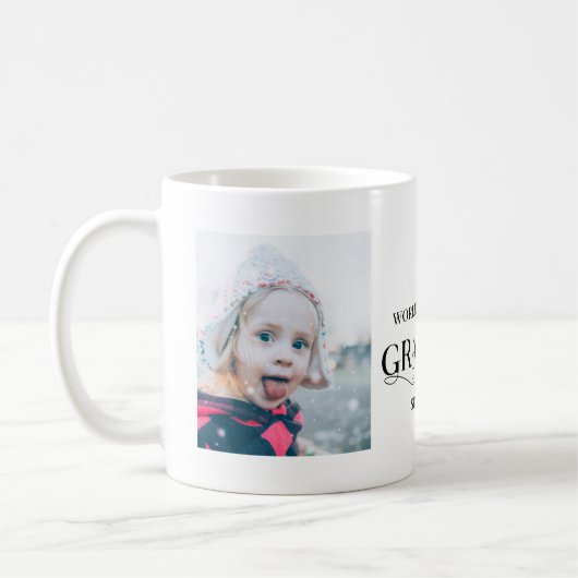 2年ぶりの世界一のおばあちゃん写真 コーヒーマグカップ (左)
