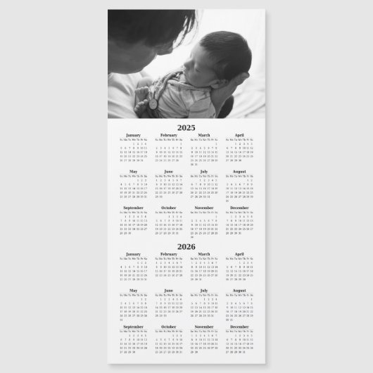 2年写真カレンダー2025-2026 (正面)