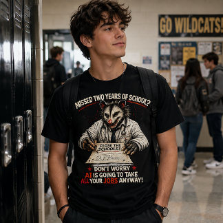 2年学校を休んだ? Tシャツ
