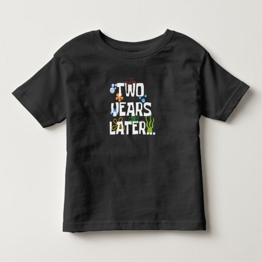 2年後も楽しい2歳の誕生日パーティー トドラーTシャツ (正面)