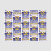 2年正月記念はっきりした数字 薄葉紙 (正面)