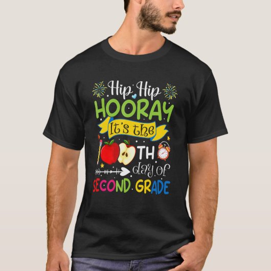 2年生お尻お尻ホテル100日目 Tシャツ (正面)