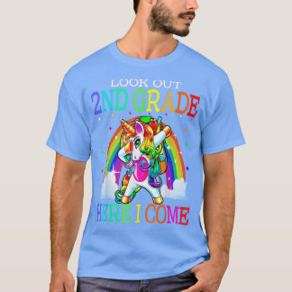 2年生でかわいいダブ来ブユニコ Tシャツ