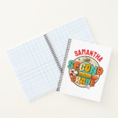 2年生にぴったりなキュートな新学期ノート ノートブック (内部)