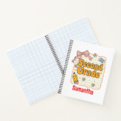 2年生にぴったりな可愛い新学期用品 ノートブック (内部)