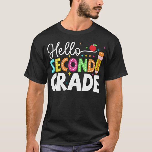 2年生のクラスへようこそ 2年生の新学期 Tシャツ (正面)