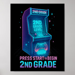 2年生のゲーマーキッズがレベルアップ!楽しい瞬間① ポスター