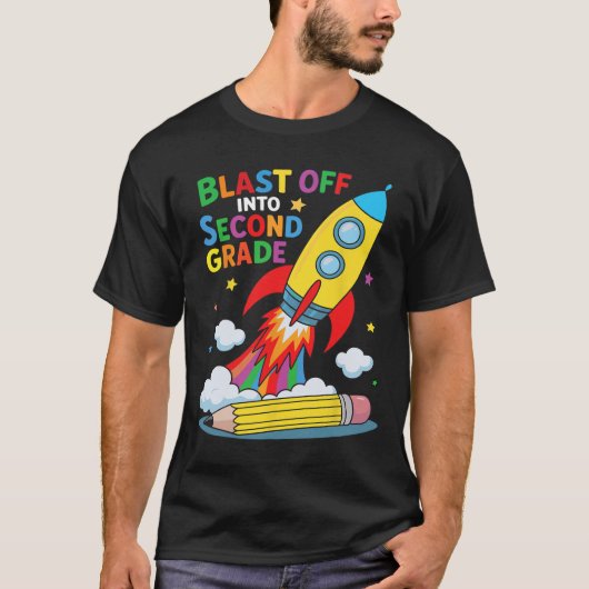 2年生のスタート！はじめての学校 Tシャツ (正面)