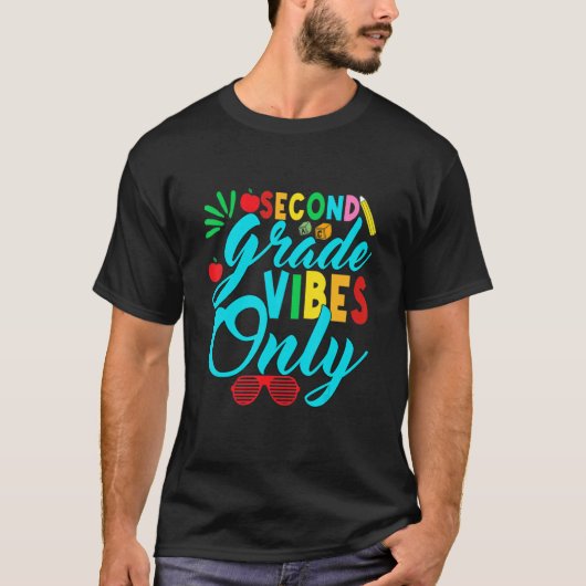 2年生のバイブ先生少年少女バックスクーオ Tシャツ (正面)