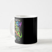 2年生のモンスタートラック恐竜を粉砕する準備ができてる コーヒーマグカップ (正面左)