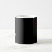 2年生のモンスタートラック恐竜を粉砕する準備ができてる コーヒーマグカップ (中央)
