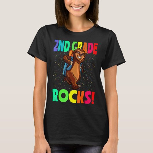 2年生のロックススロース新学期 Tシャツ (正面)