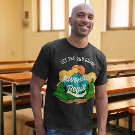 2年生の先生への感謝を込めて 初めての学校 Tシャツ