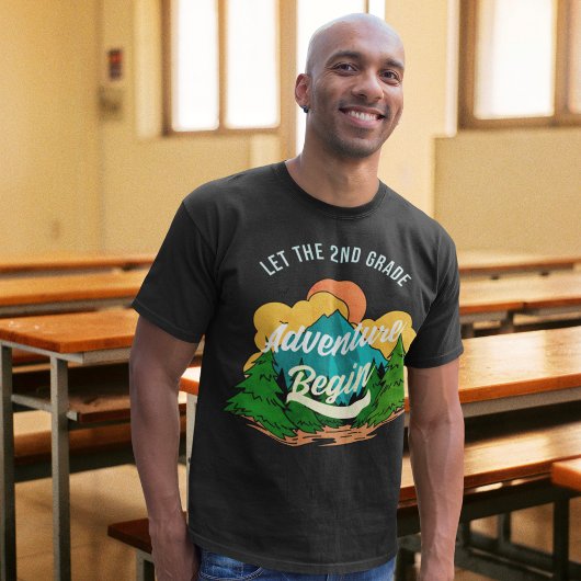 2年生の先生への感謝を込めて 初めての学校 Tシャツ