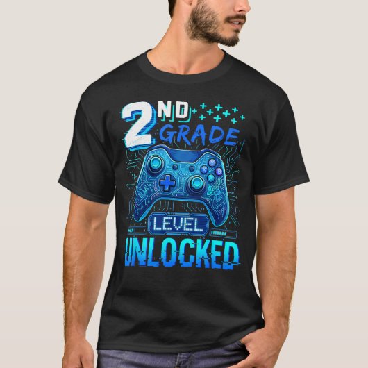 2年生の初登校レベルアップ! Tシャツ (正面)