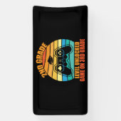 2年生の卒業新学期レベルのロック解除 横断幕 (縦)