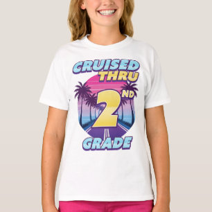 2年生の卒業生の生涯通学 Tシャツ