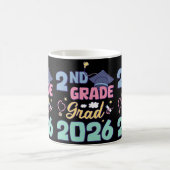 2年生の卒業 2026 卒業おめでとう 2年生 コーヒーマグカップ (中央)