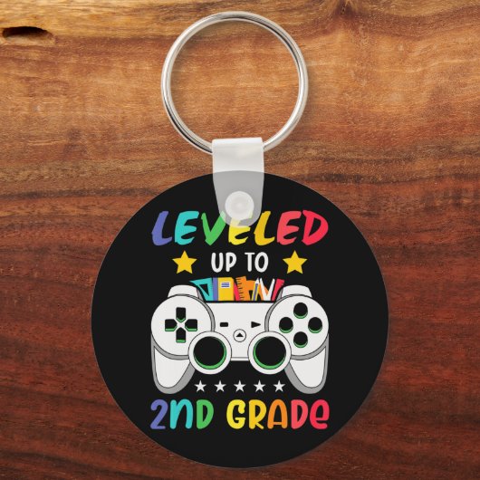 2年生の少年2年生の搭乗員に戻る平準化 キーホルダー (正面)