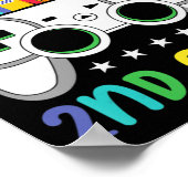 2年生の少年2年生の搭乗員に戻る平準化 ポスター (角)