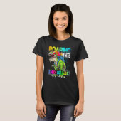 2年生の恐竜のレックス新学期 Tシャツ (正面フル)