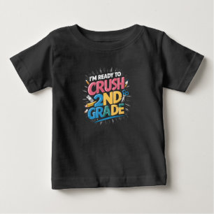 2年生の新学期に備えて ベビーTシャツ