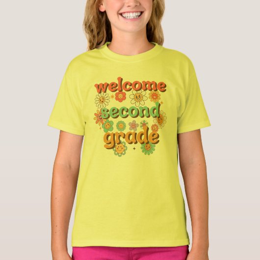 2年生の新学期のスタートに Tシャツ (正面)