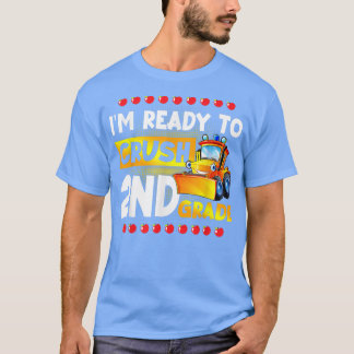 2年生の新学期を粉砕する準備ができているおもしろい Tシャツ