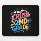 2年生の新学期、準備万端！ マウスパッド (正面)