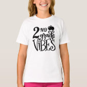 2年生の気分 学校 Tシャツ (正面)