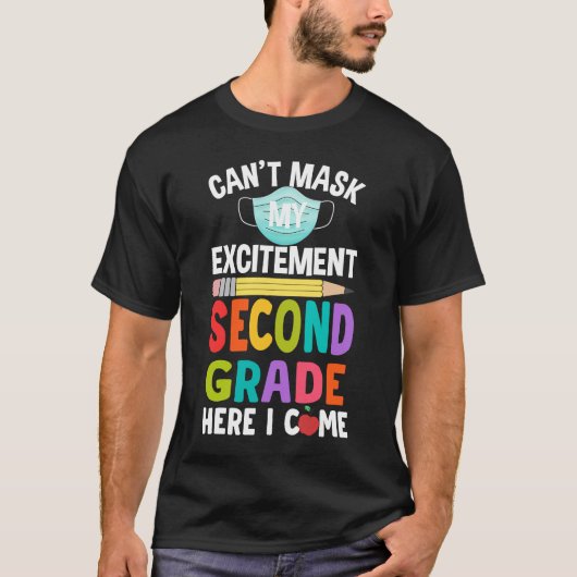 2年生の興奮を隠せないの来 Tシャツ (正面)
