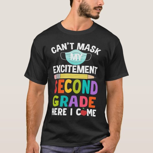 2年生の興奮を隠せないの来 Tシャツ (正面)