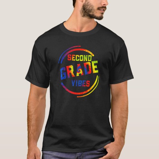 2年生の雰囲気 学校の初日 新学期 Tシャツ (正面)