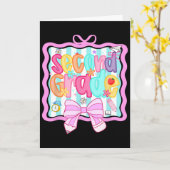 2年生の1日目 プレッピー カード (黄色い花)