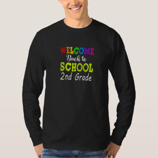 2年生の2日目 学校が始まりました こんにちは 2年生 Tシャツ